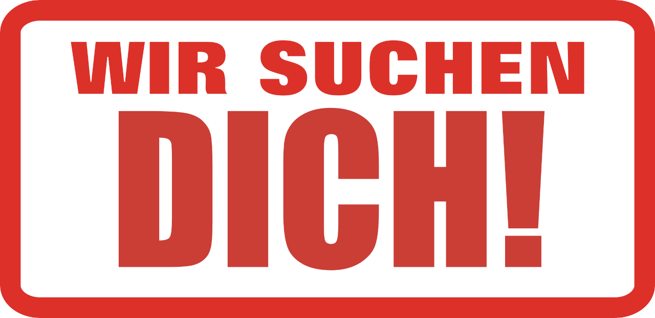 Wir suchen dich