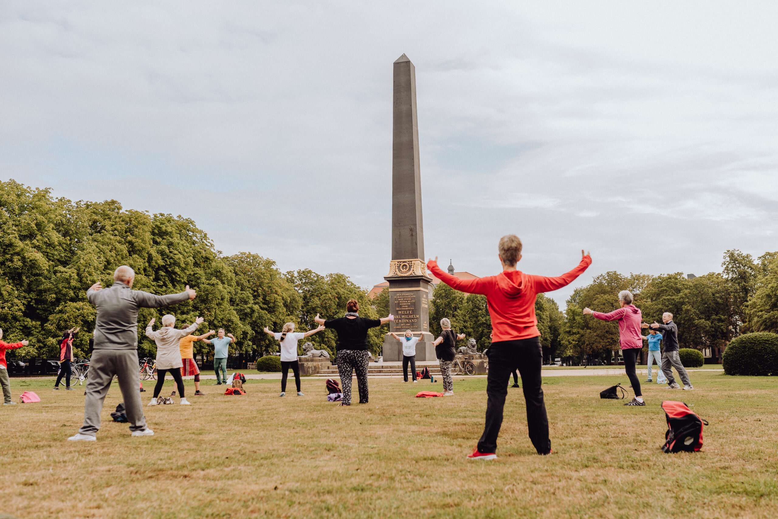 Qigong auf dem Loewenwall